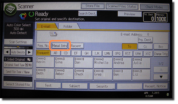 Article RICOH Adding EMail Addres article-ricoh-adding-email-addres